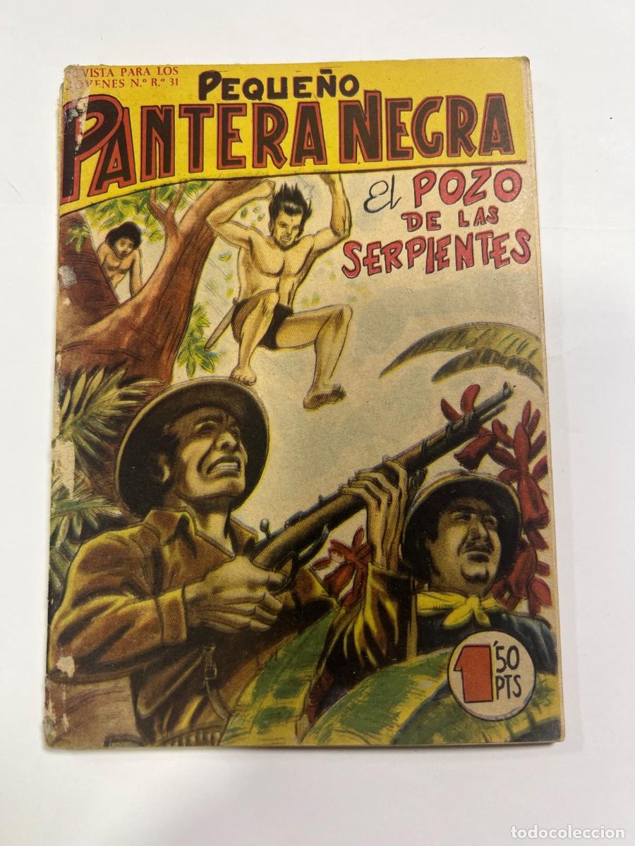 Tebeos: PEQUE&Ntilde;O PANTERA NEGRA. EL POZO DE LAS SERPIENTES. N&deg; 84. EDITORIAL MAGA.