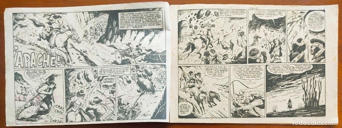 Tebeos: APACHE N&ordm; 1 - EDITORIAL MAGA - ORIGINAL DE &Eacute;POCA - Foto 3