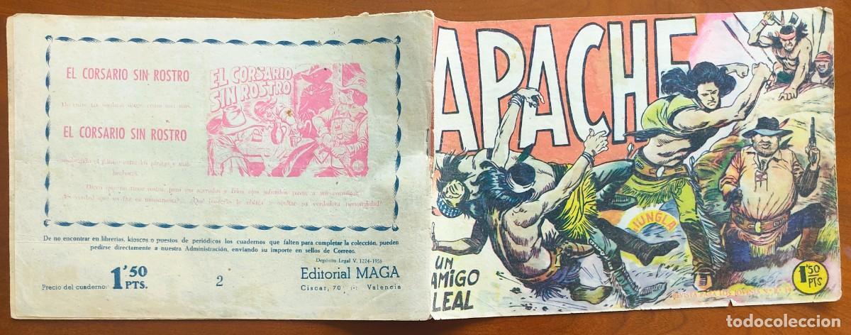 Tebeos: APACHE N&ordm; 2 - EDITORIAL MAGA - ORIGINAL DE &Eacute;POCA - Foto 2