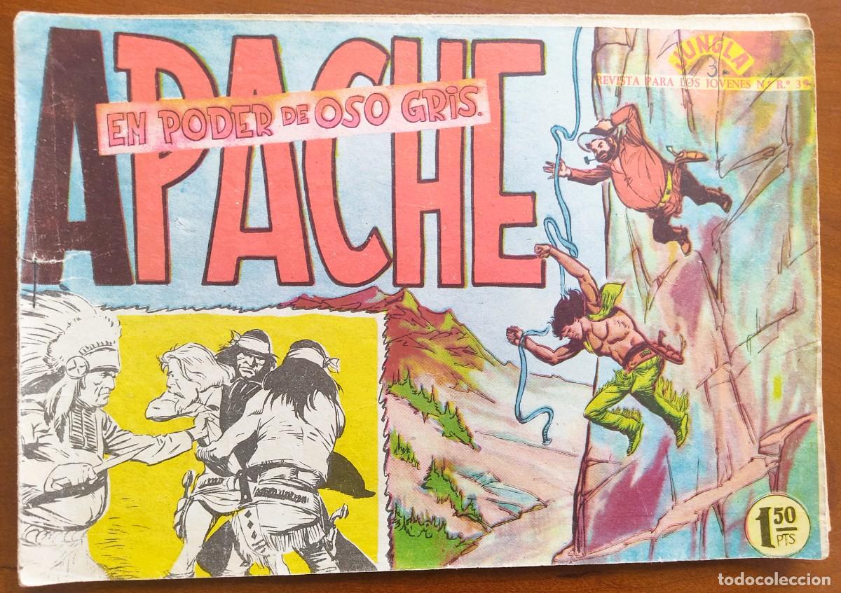 Tebeos: APACHE N&ordm; 3 - EDITORIAL MAGA - ORIGINAL DE &Eacute;POCA