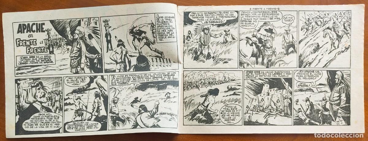 Tebeos: APACHE N&ordm; 8 - EDITORIAL MAGA - ORIGINAL DE &Eacute;POCA - Foto 3