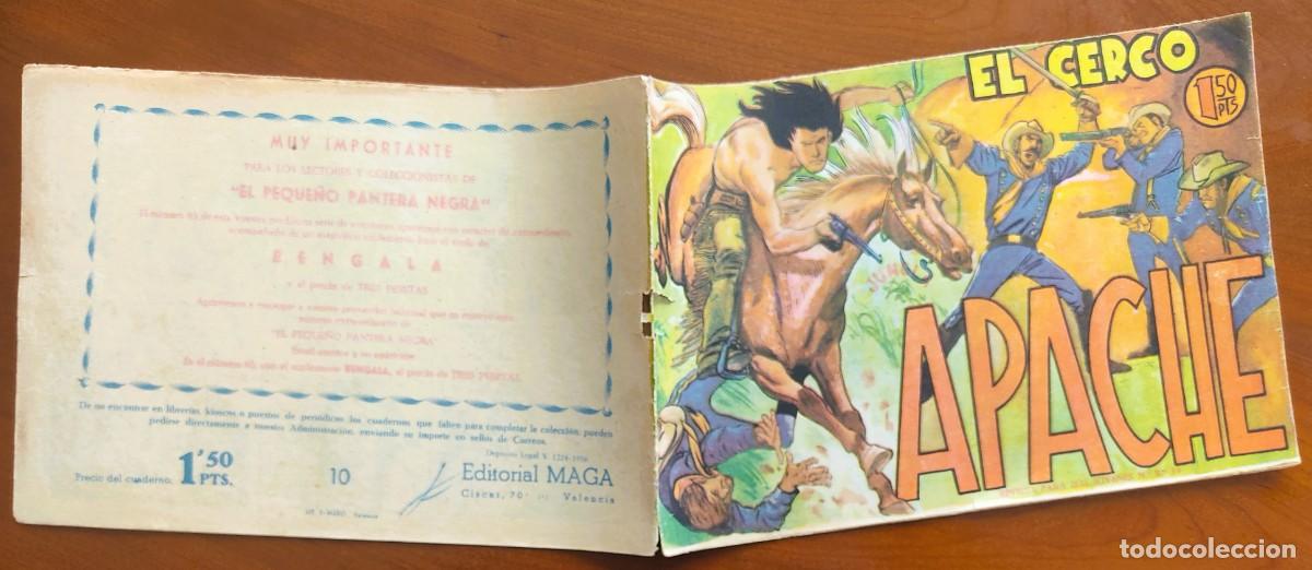 Tebeos: APACHE N&ordm; 10 - EDITORIAL MAGA - ORIGINAL DE &Eacute;POCA - Foto 2