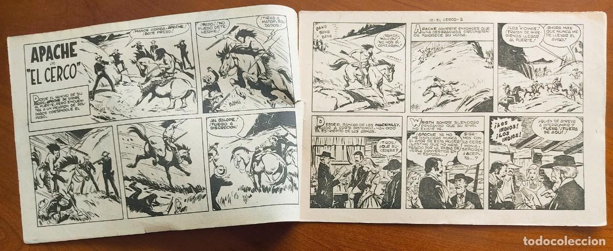 Tebeos: APACHE N&ordm; 10 - EDITORIAL MAGA - ORIGINAL DE &Eacute;POCA - Foto 3