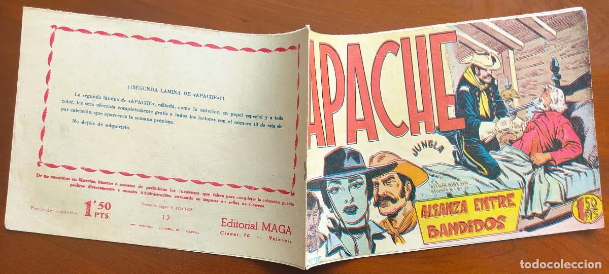 Tebeos: APACHE N&ordm; 12 - EDITORIAL MAGA - ORIGINAL DE &Eacute;POCA - Foto 2