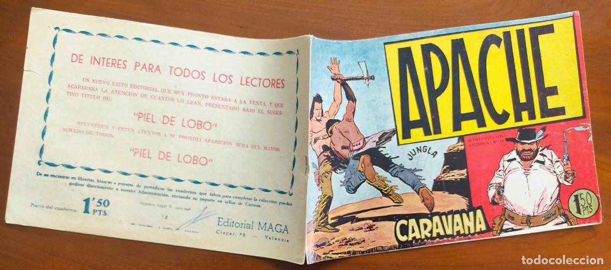 Tebeos: APACHE N&ordm; 14 - EDITORIAL MAGA - ORIGINAL DE &Eacute;POCA - Foto 2