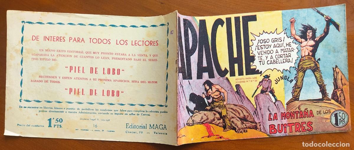 Tebeos: APACHE N&ordm; 16 - EDITORIAL MAGA - ORIGINAL DE &Eacute;POCA - Foto 2