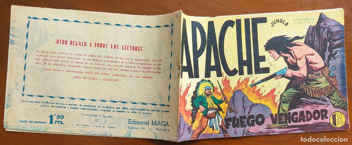 Tebeos: APACHE N&ordm; 17 - EDITORIAL MAGA - ORIGINAL DE &Eacute;POCA - Foto 2