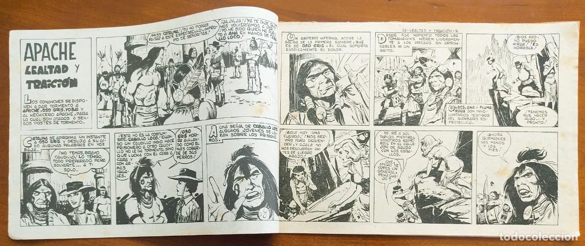 Tebeos: APACHE N&ordm; 28 - EDITORIAL MAGA - ORIGINAL DE &Eacute;POCA - Foto 3