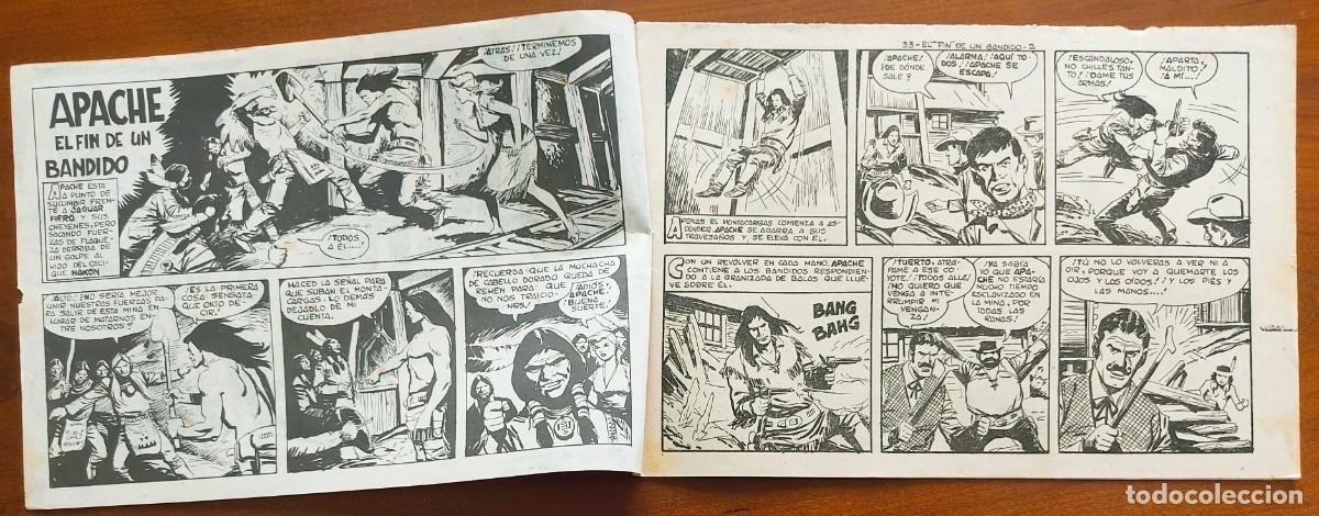 Tebeos: APACHE N&ordm; 33 - EDITORIAL MAGA - ORIGINAL DE &Eacute;POCA - Foto 3