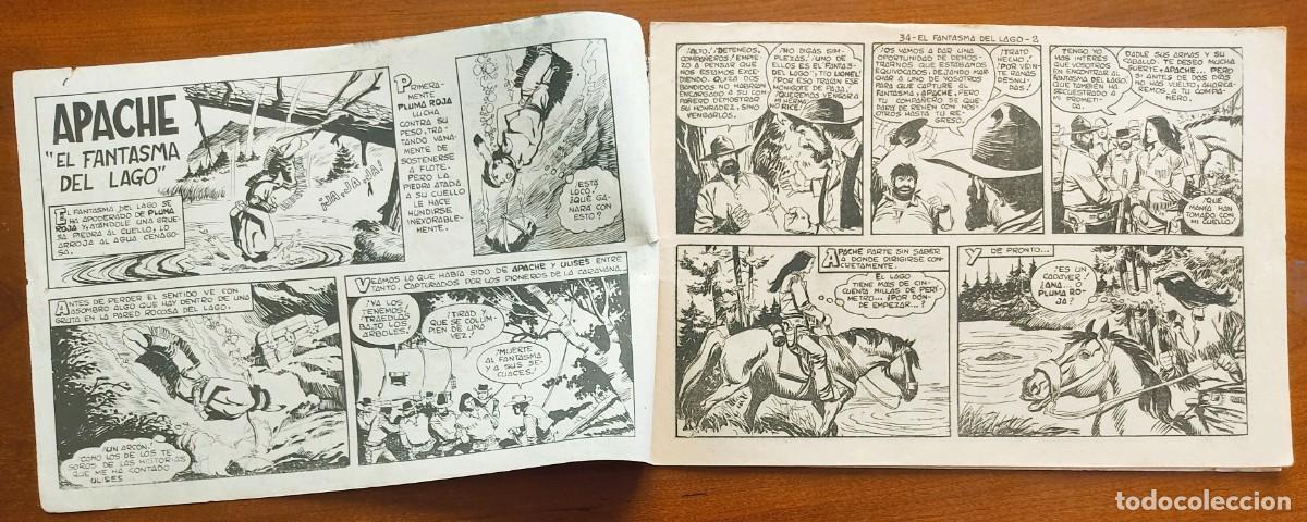 Tebeos: APACHE N&ordm; 34 - EDITORIAL MAGA - ORIGINAL DE &Eacute;POCA - Foto 3