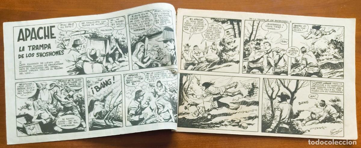 Tebeos: APACHE N&ordm; 36 - EDITORIAL MAGA - ORIGINAL DE &Eacute;POCA - Foto 3