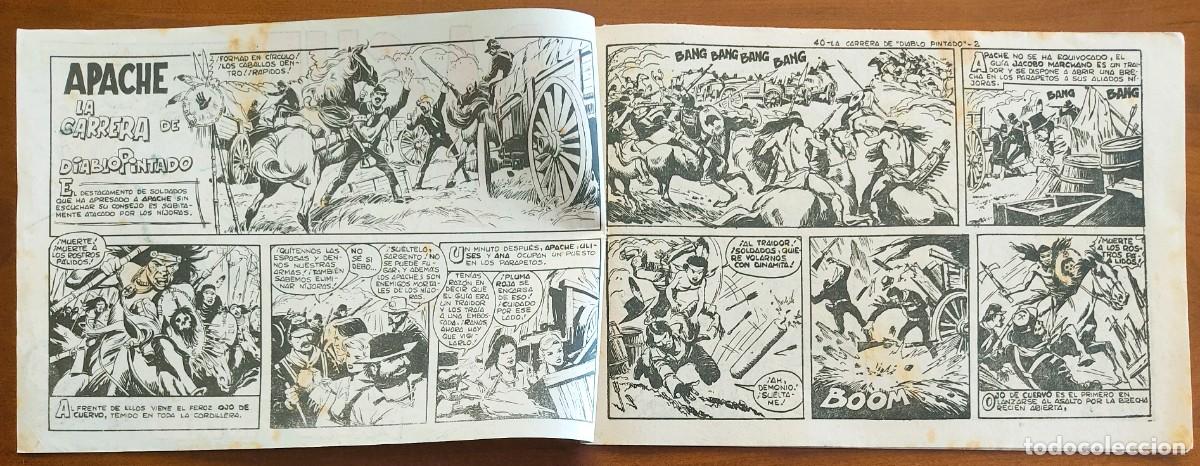Tebeos: APACHE N&ordm; 40 - EDITORIAL MAGA - ORIGINAL DE &Eacute;POCA - Foto 3