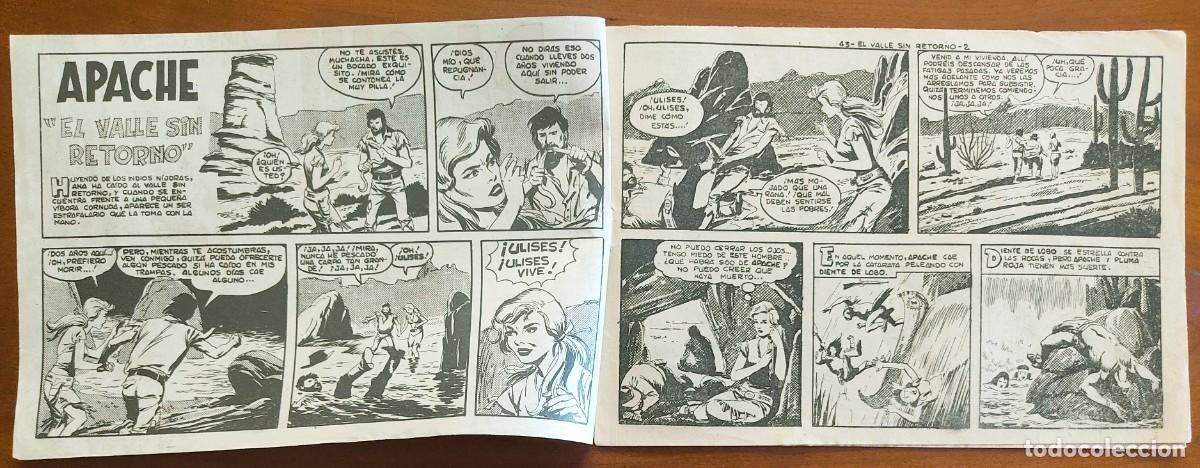 Tebeos: APACHE N&ordm; 43 - EDITORIAL MAGA - ORIGINAL DE &Eacute;POCA - Foto 3
