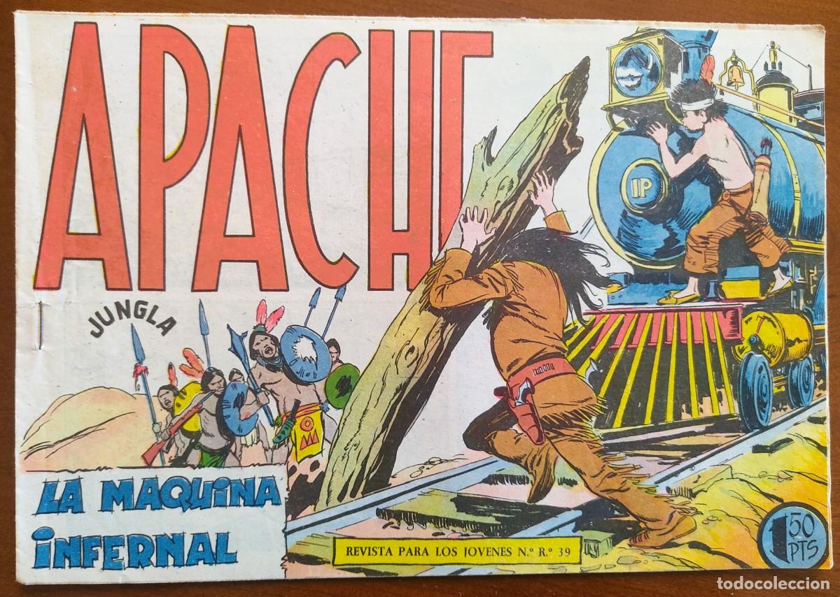 Tebeos: APACHE N&ordm; 44 - EDITORIAL MAGA - ORIGINAL DE &Eacute;POCA
