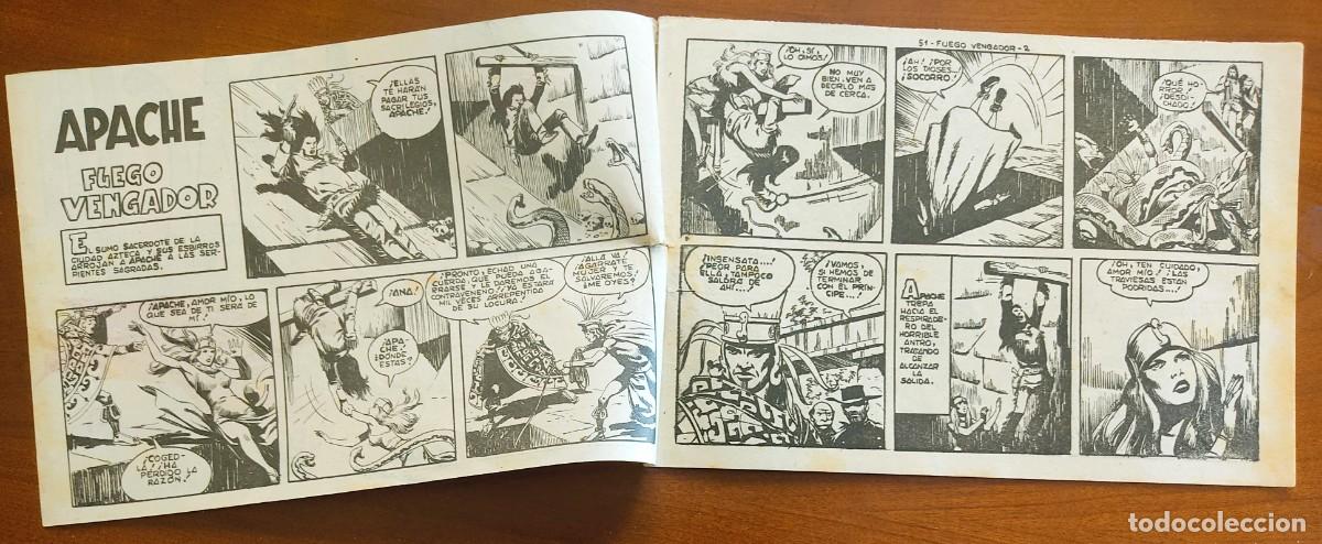 Tebeos: APACHE N&ordm; 51 - EDITORIAL MAGA - ORIGINAL DE &Eacute;POCA - Foto 3