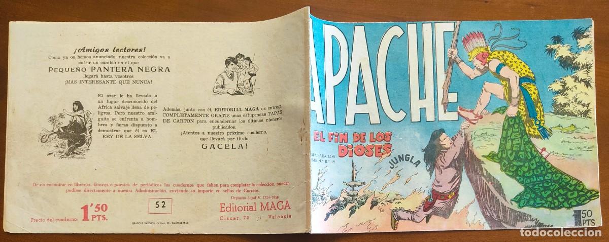 Tebeos: APACHE N&ordm; 52 - EDITORIAL MAGA - ORIGINAL DE &Eacute;POCA - Foto 2