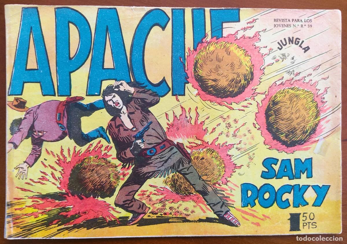 Tebeos: APACHE N&ordm; 54 - EDITORIAL MAGA - ORIGINAL DE &Eacute;POCA