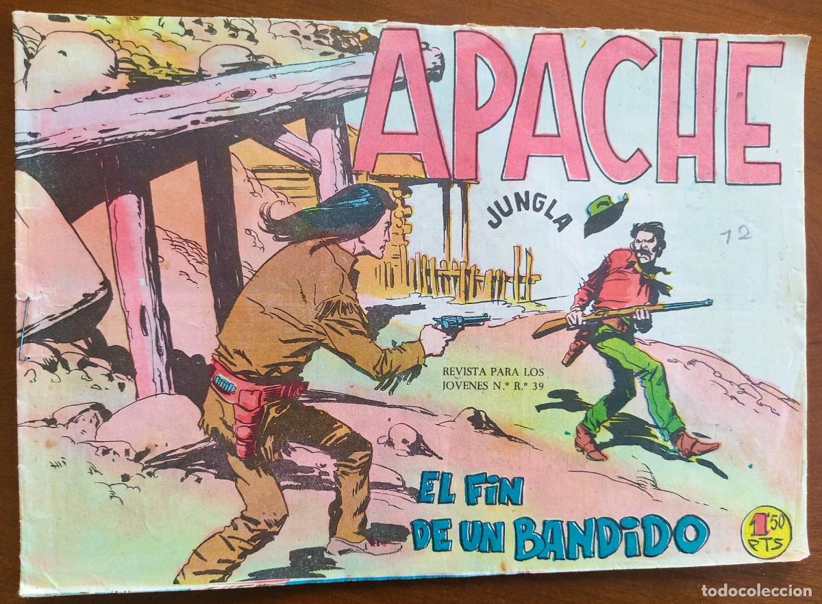 Tebeos: APACHE N&ordm; 56 - EDITORIAL MAGA - ORIGINAL DE &Eacute;POCA - &Uacute;LTIMO N&Uacute;MERO PRIMERA PARTE