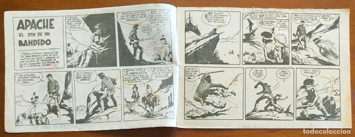 Tebeos: APACHE N&ordm; 56 - EDITORIAL MAGA - ORIGINAL DE &Eacute;POCA - &Uacute;LTIMO N&Uacute;MERO PRIMERA PARTE - Foto 3
