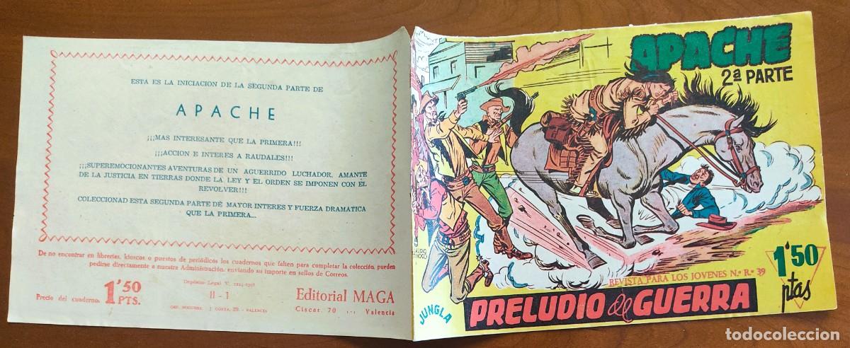 Tebeos: APACHE 2&ordf; PARTE N&ordm; 1 - EDITORIAL MAGA - ORIGINAL DE &Eacute;POCA - Foto 2