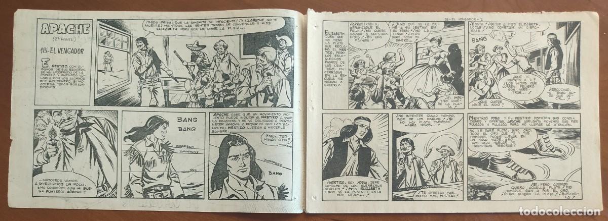 Tebeos: APACHE 2&ordf; PARTE N&ordm; 18 - EDITORIAL MAGA - ORIGINAL DE &Eacute;POCA - Foto 3