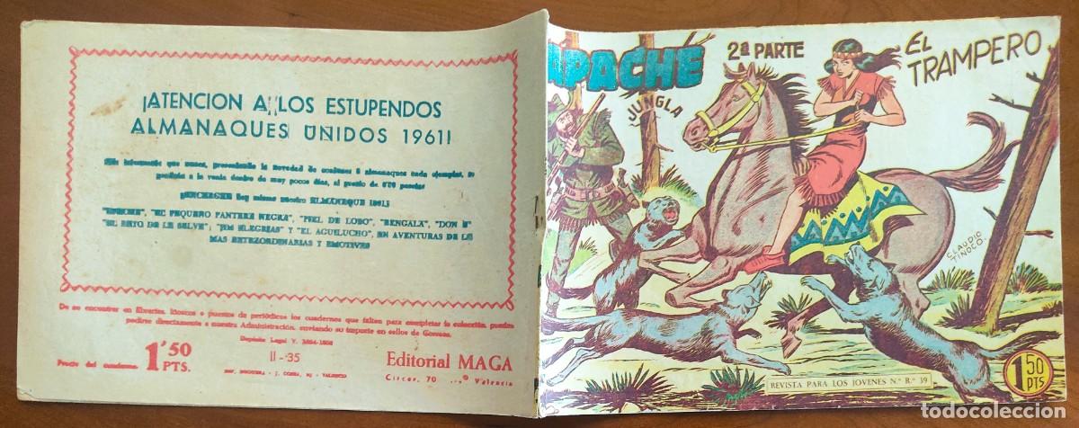 Tebeos: APACHE 2&ordf; PARTE N&ordm; 35 - EDITORIAL MAGA - ORIGINAL DE &Eacute;POCA - Foto 2