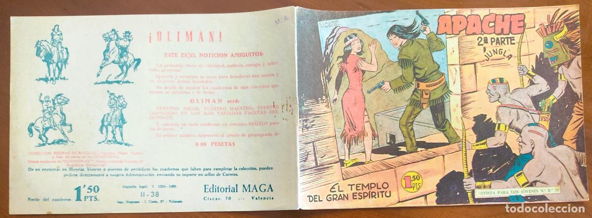 Tebeos: APACHE 2&ordf; PARTE N&ordm; 38 - EDITORIAL MAGA - ORIGINAL DE &Eacute;POCA - Foto 2