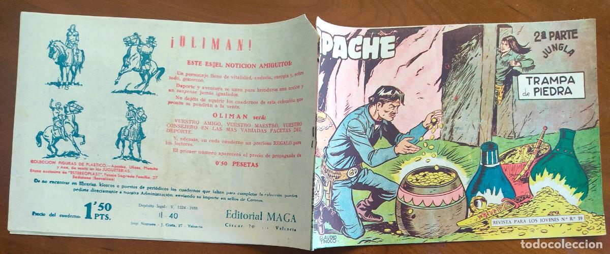 Tebeos: APACHE 2&ordf; PARTE N&ordm; 40 - EDITORIAL MAGA - ORIGINAL DE &Eacute;POCA - Foto 2