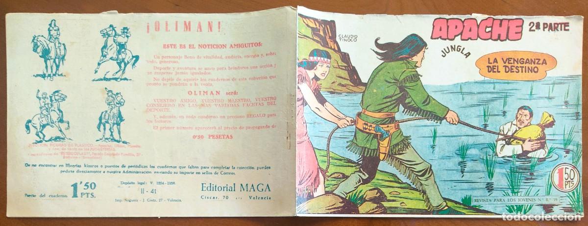 Tebeos: APACHE 2&ordf; PARTE N&ordm; 41 - EDITORIAL MAGA - ORIGINAL DE &Eacute;POCA - Foto 2