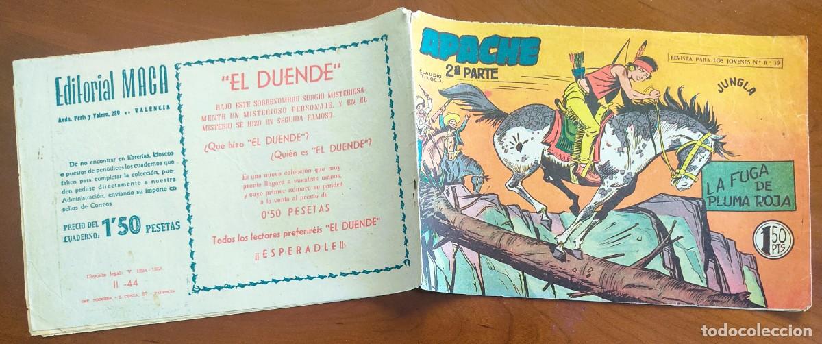 Tebeos: APACHE 2&ordf; PARTE N&ordm; 44 - EDITORIAL MAGA - ORIGINAL DE &Eacute;POCA - Foto 2
