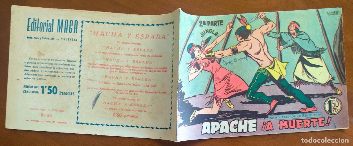 Tebeos: APACHE 2&ordf; PARTE N&ordm; 56 - EDITORIAL MAGA - ORIGINAL DE &Eacute;POCA - Foto 2