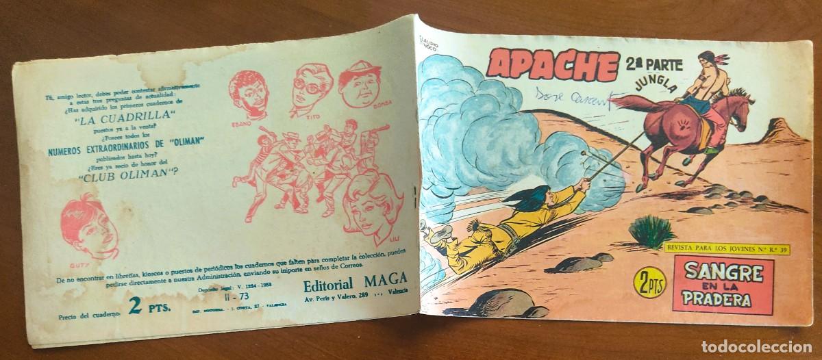 Tebeos: APACHE 2&ordf; PARTE N&ordm; 73 - EDITORIAL MAGA - ORIGINAL DE &Eacute;POCA - Foto 2