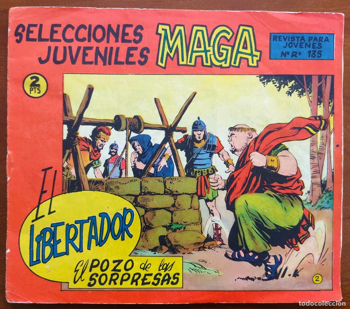 Tebeos: EL LIBERTADOR N&ordm; 2 - SELECCIONES JUVENILES MAGA - EDITORIAL MAGA - ORIGINAL DE &Eacute;POCA