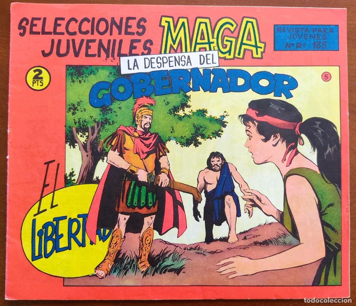 Tebeos: EL LIBERTADOR N&ordm; 5 - SELECCIONES JUVENILES MAGA - EDITORIAL MAGA - ORIGINAL DE &Eacute;POCA