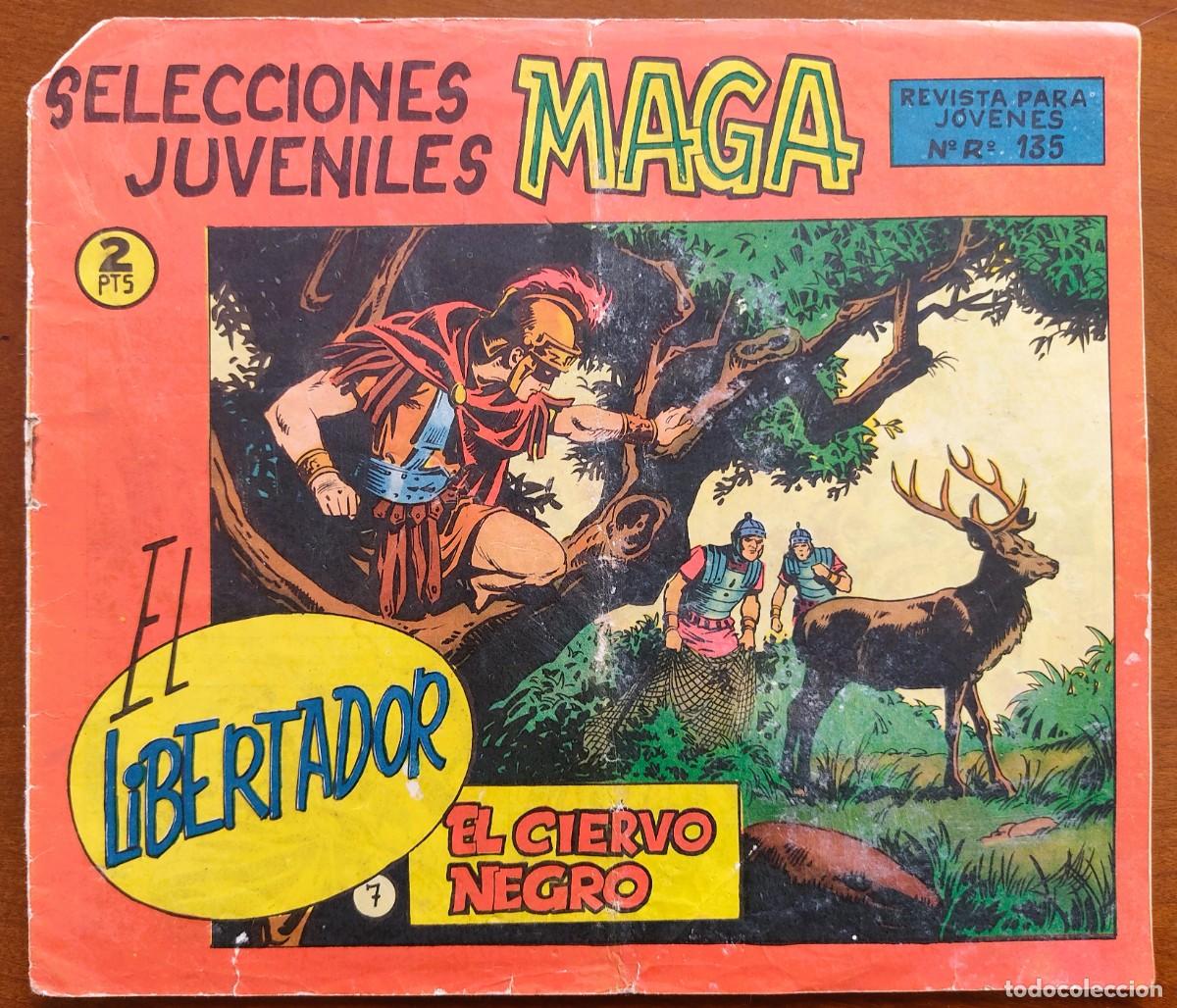 Tebeos: EL LIBERTADOR N&ordm; 7 - SELECCIONES JUVENILES MAGA - EDITORIAL MAGA - ORIGINAL DE &Eacute;POCA