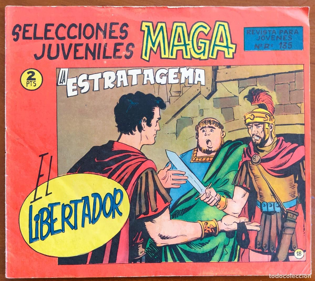 Tebeos: EL LIBERTADOR N&ordm; 18 - SELECCIONES JUVENILES MAGA - EDITORIAL MAGA - ORIGINAL DE &Eacute;POCA
