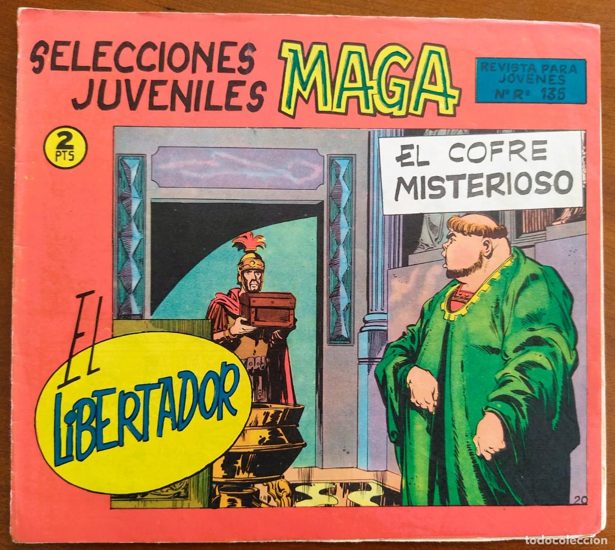 Tebeos: EL LIBERTADOR N&ordm; 20 - SELECCIONES JUVENILES MAGA - EDITORIAL MAGA - ORIGINAL DE &Eacute;POCA