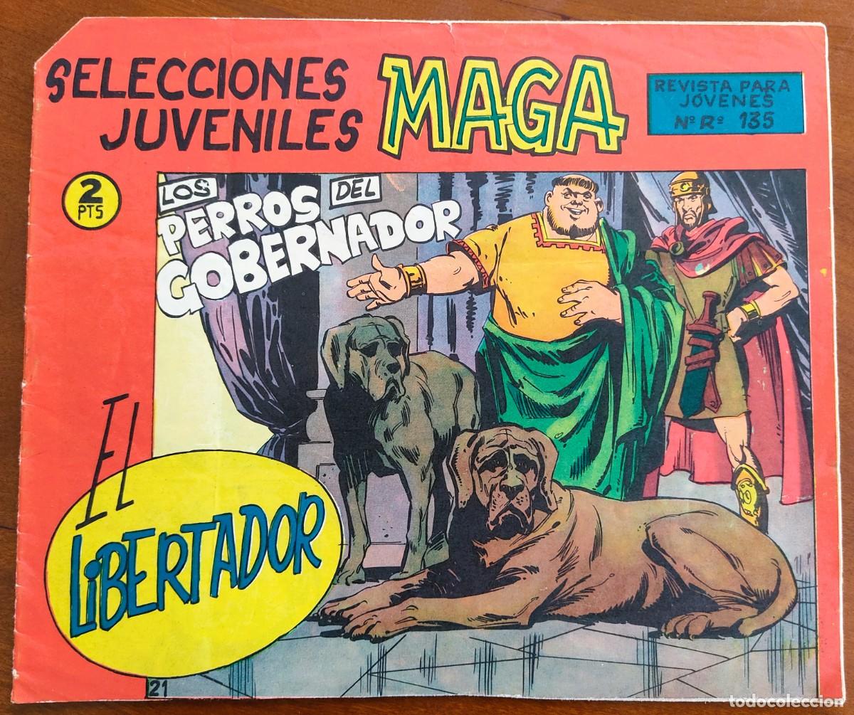 Tebeos: EL LIBERTADOR N&ordm; 21 - SELECCIONES JUVENILES MAGA - EDITORIAL MAGA - ORIGINAL DE &Eacute;POCA