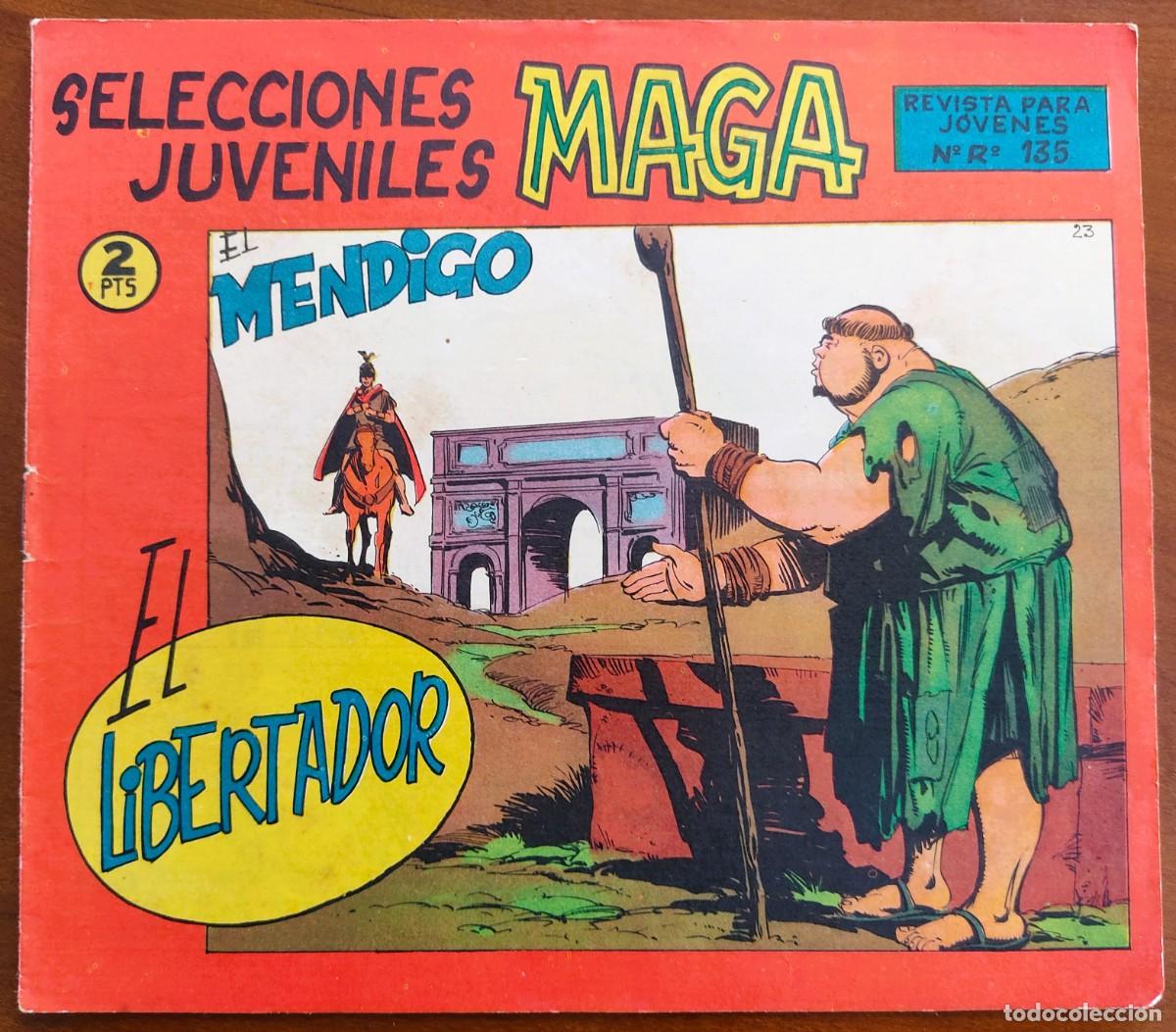 Tebeos: EL LIBERTADOR N&ordm; 23 - SELECCIONES JUVENILES MAGA - EDITORIAL MAGA - ORIGINAL DE &Eacute;POCA