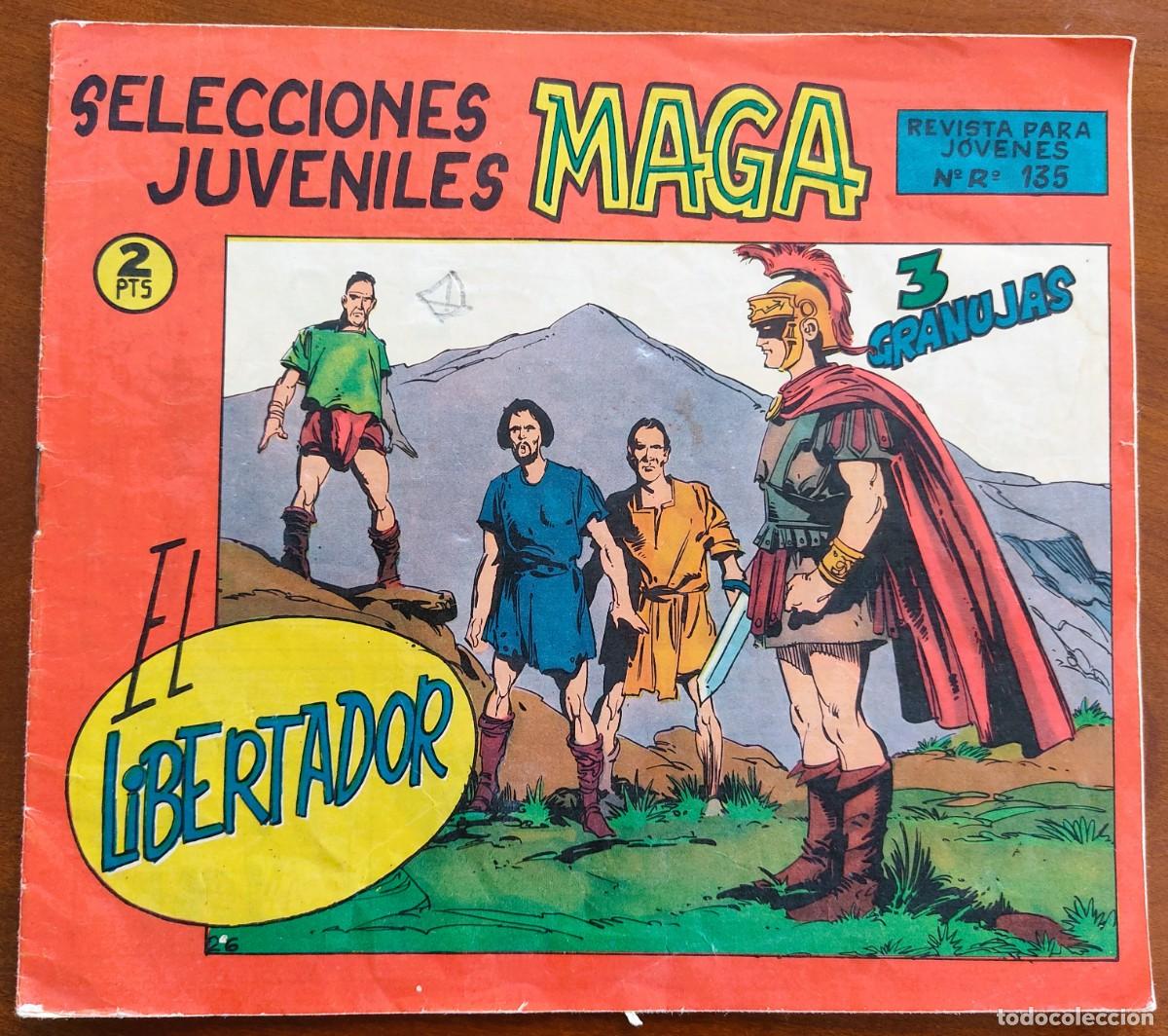 Tebeos: EL LIBERTADOR N&ordm; 26 - SELECCIONES JUVENILES MAGA - EDITORIAL MAGA - ORIGINAL DE &Eacute;POCA