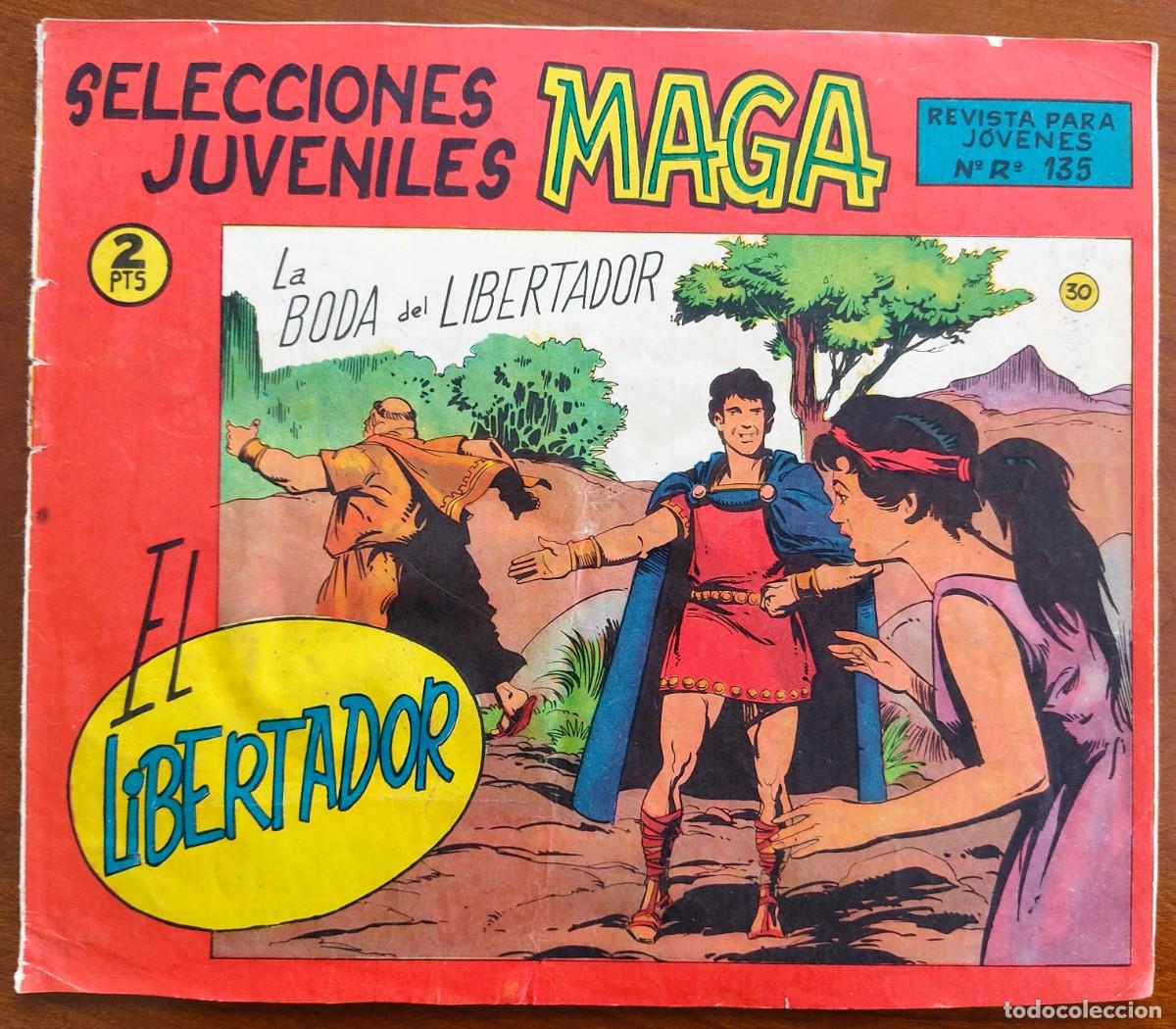 Tebeos: EL LIBERTADOR N&ordm; 30 - SELECCIONES JUVENILES MAGA - &Uacute;LTIMO N&Uacute;MERO COLECCI&Oacute;N - ORIGINAL DE &Eacute;POCA