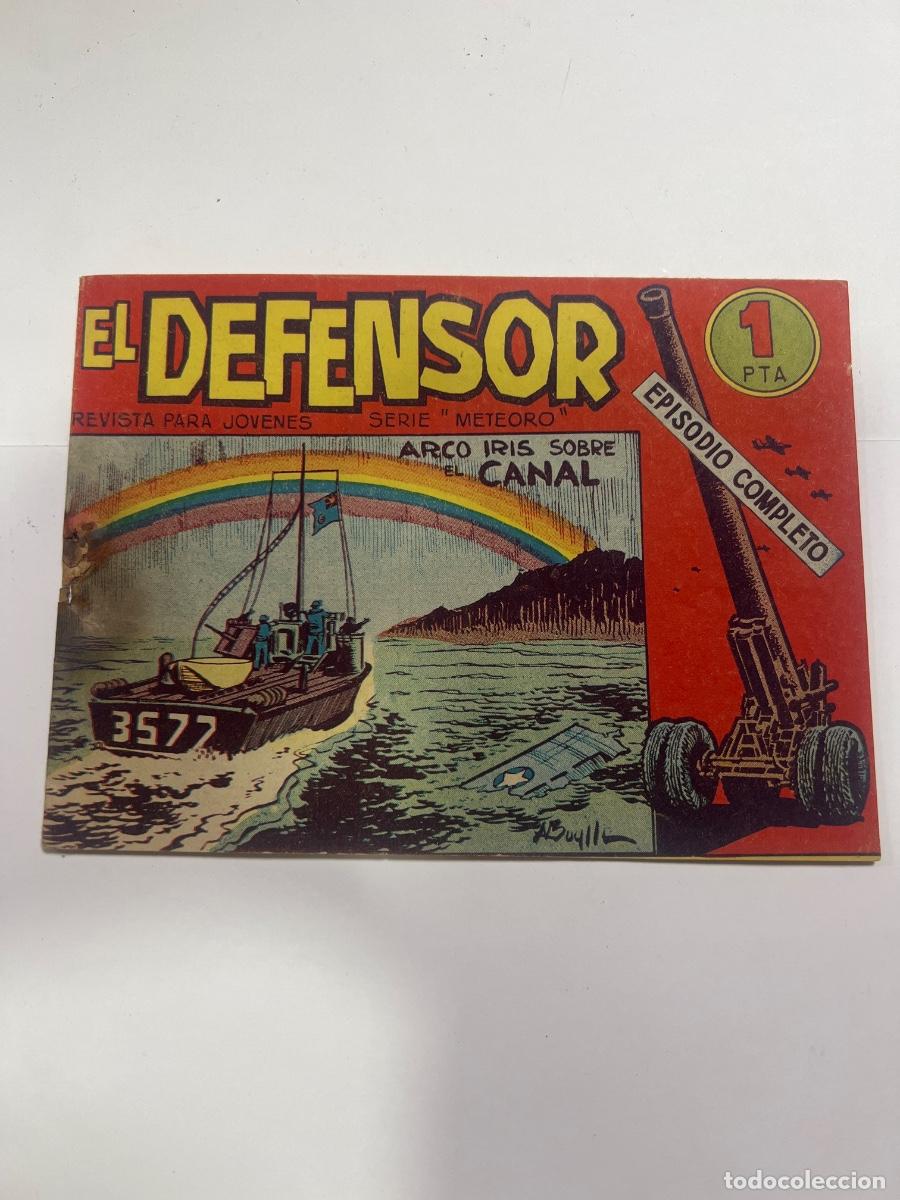 Tebeos: EL DEFENSOR. SERIE METEORO. N&deg; 20. ARCO IRIS SOBRE EL CANAL. EDITORIAL MAGA