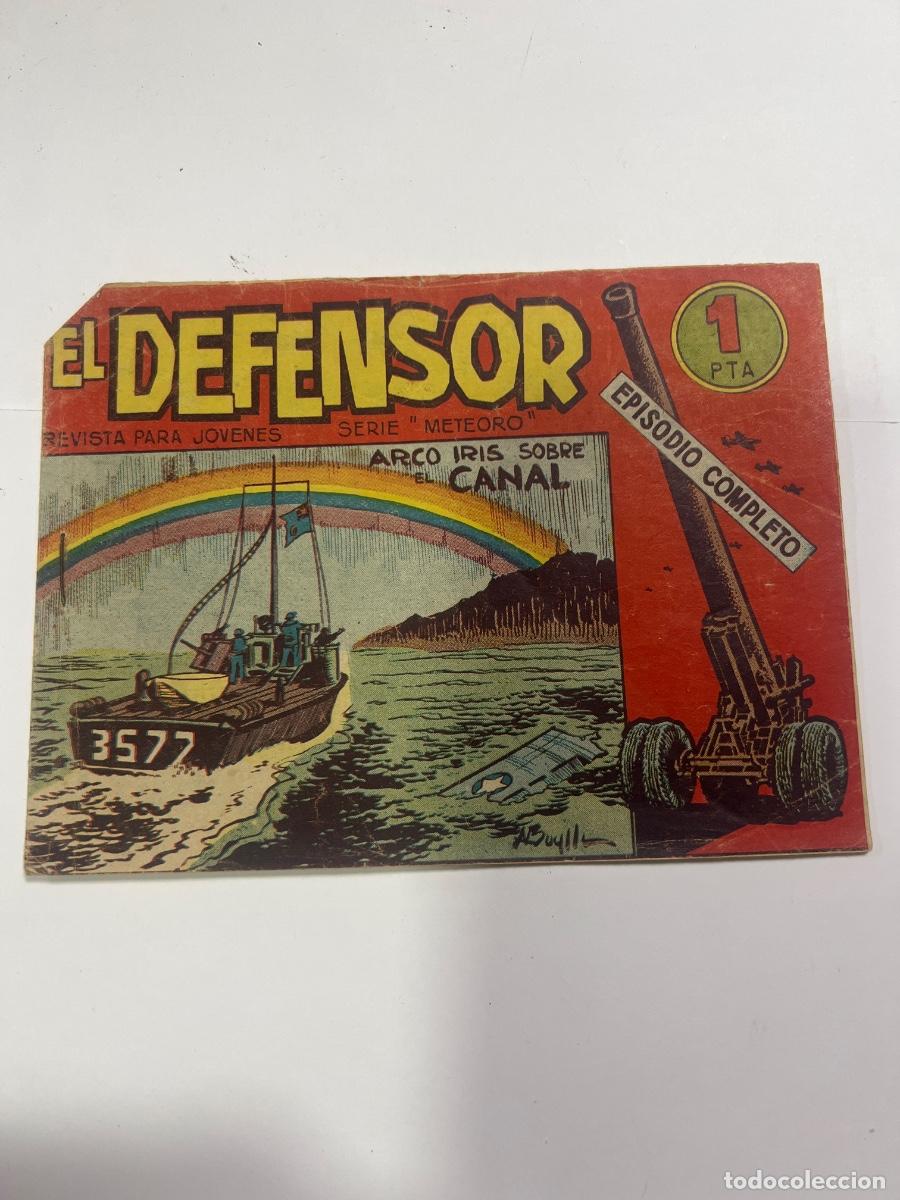 Tebeos: EL DEFENSOR. SERIE METEORO. N&deg; 20. ARCO IRIS SOBRE EL CANAL. EDITORIAL MAGA