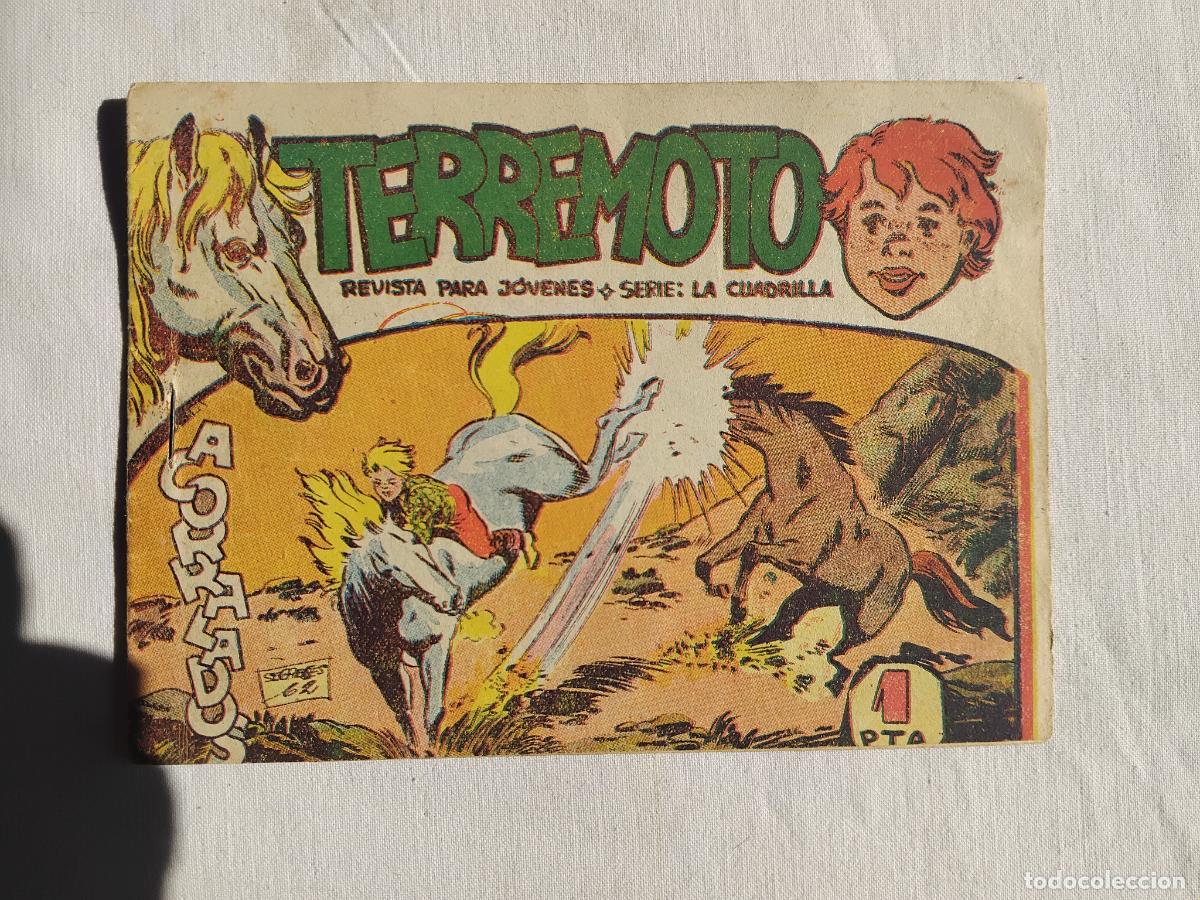 Tebeos: TERREMOTO N&ordm; 4. EDITORIAL MAGA 1962. ORIGINAL.