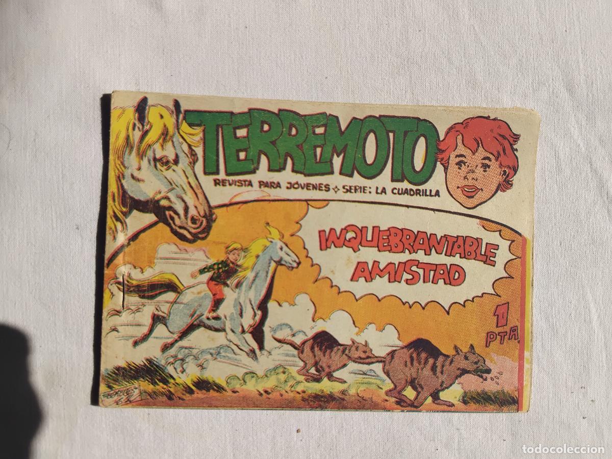 Tebeos: TERREMOTO N&ordm; 5. EDITORIAL MAGA 1962. ORIGINAL. - Foto 1