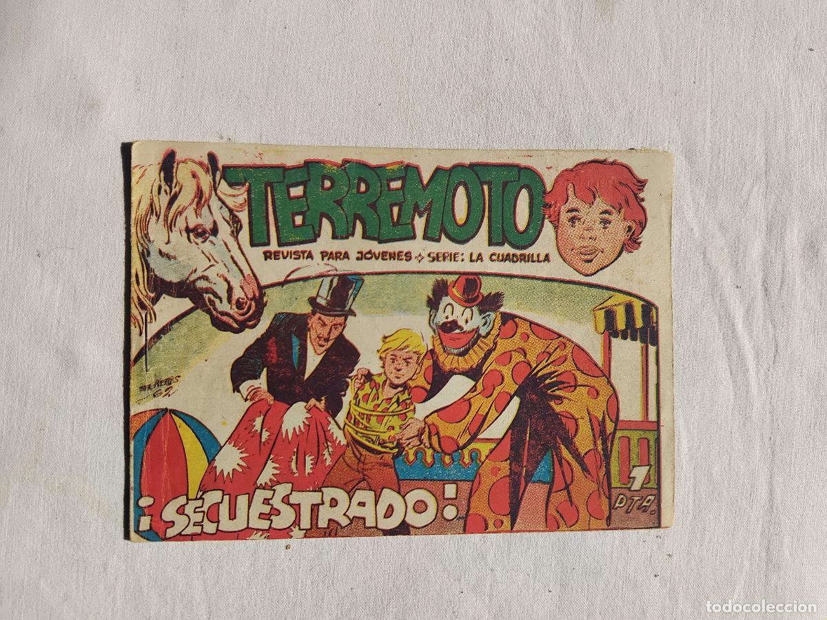 Tebeos: TERREMOTO N&ordm; 6. EDITORIAL MAGA 1962. ORIGINAL.