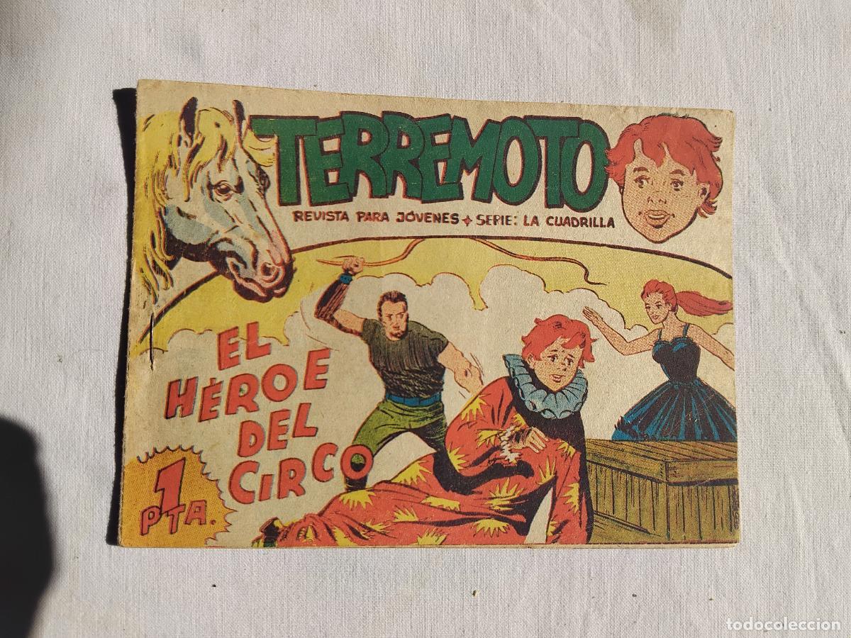Tebeos: TERREMOTO N&ordm; 7. EDITORIAL MAGA 1962. ORIGINAL.
