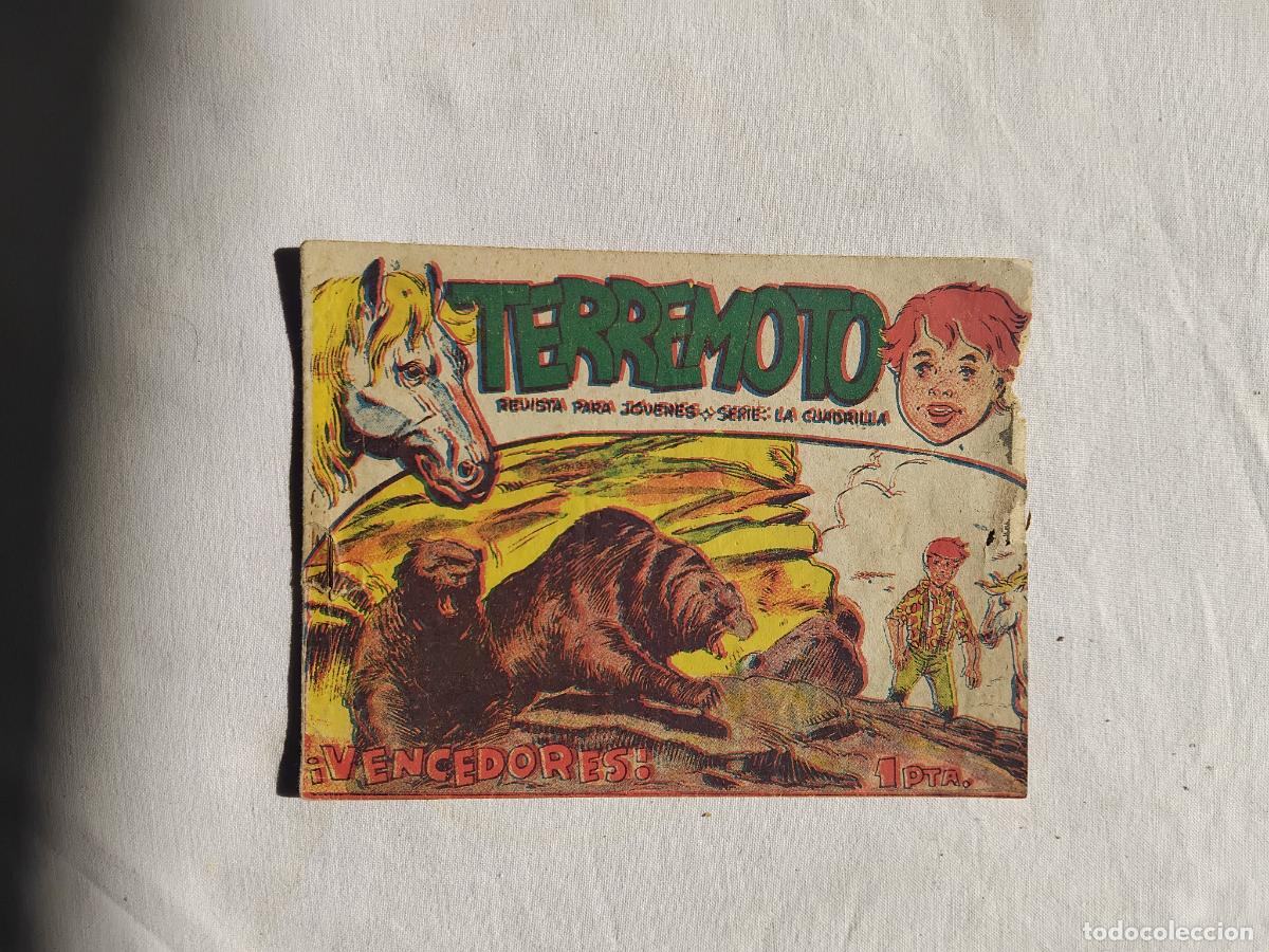 Tebeos: TERREMOTO N&ordm; 15. EDITORIAL MAGA 1962. ORIGINAL.