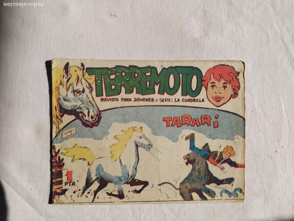 Tebeos: TERREMOTO N&ordm; 22. EDITORIAL MAGA 1962. ORIGINAL.