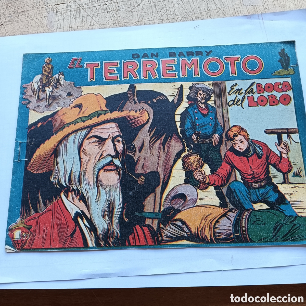 Tebeos: DAN BARRY EL TERREMOTO NUM 24 EDI.MAGA ORIGINAL